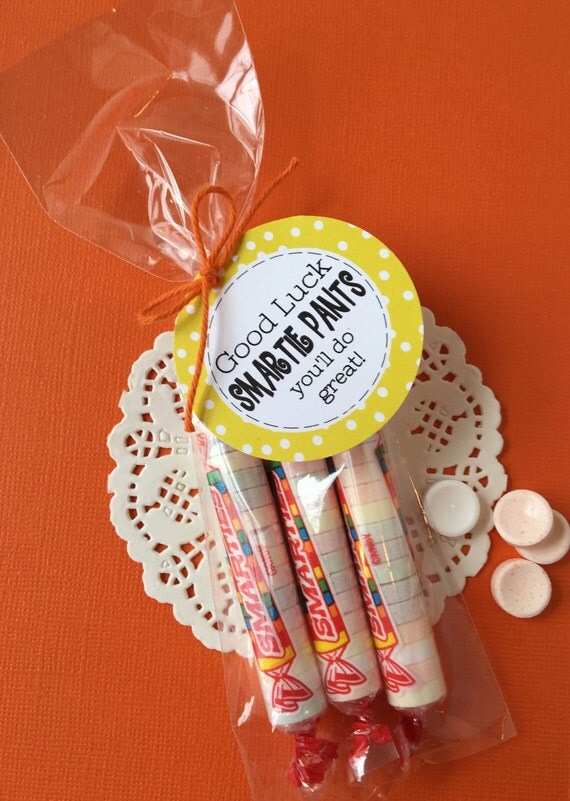 Good Luck Smartie Pants / Smartie Pants Tags for kids