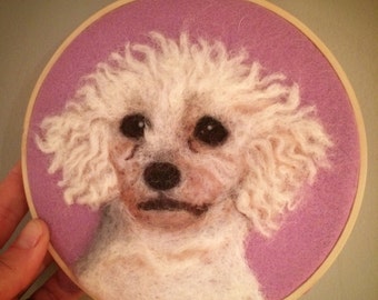 6" Custom Pet Portrait / Pet lover / Animal lover / Unique / Home decor / Wall Art / Wall Hanging