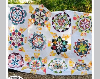Paper Piecing Pattern - Celestial Star Collection - Quilt Pattern - 12in, 18in, 24in PDF