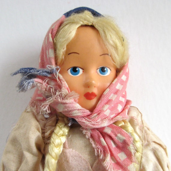 vintage stuffed doll