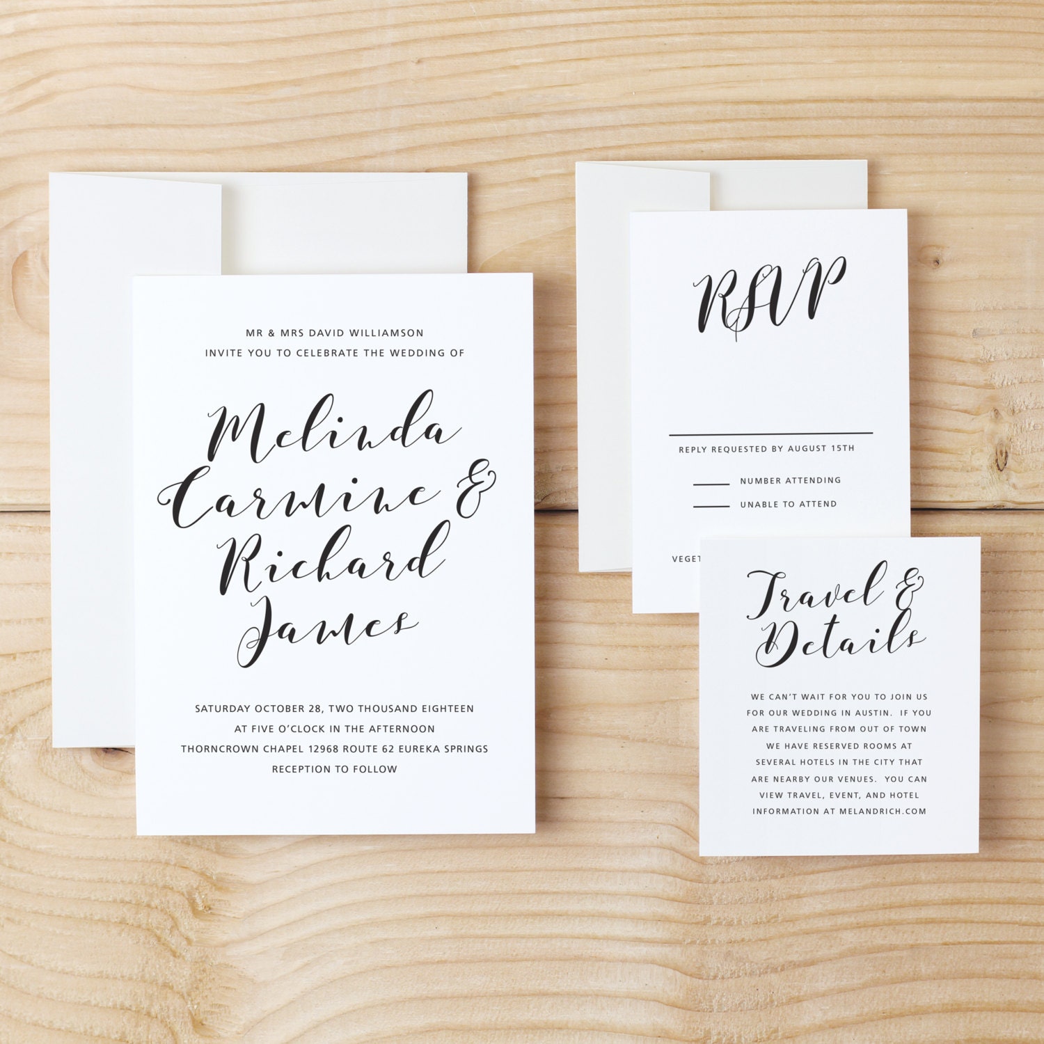 Instant Download Invitations Template 3