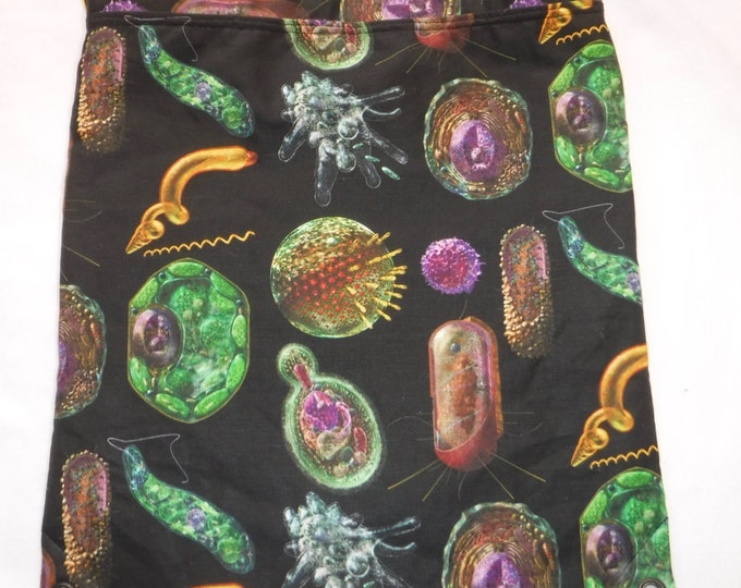 Biology must have: Cells Montage Cotton-Linen Canvas Backpack/tote Custom Print