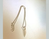 Items similar to Sterling Silver Choker Necklace on Etsy