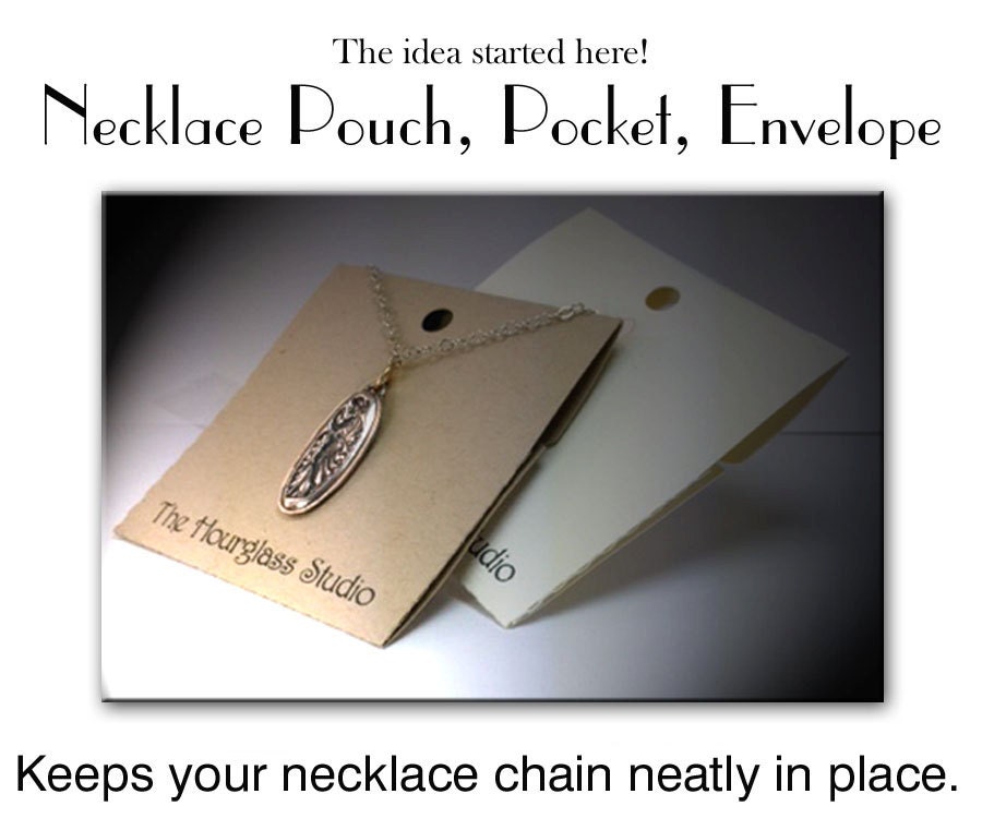 Necklace Holder 080 Necklace card holder Necklace holder