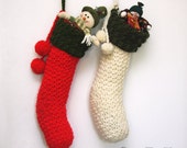 Crochet stocking | Etsy
