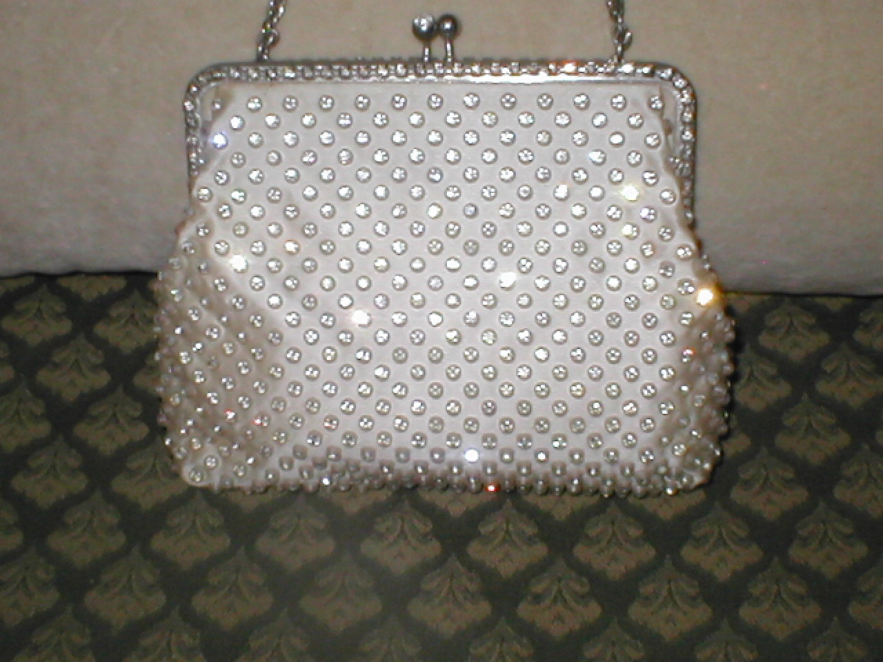 Vintage Rhinestone Evening Purse