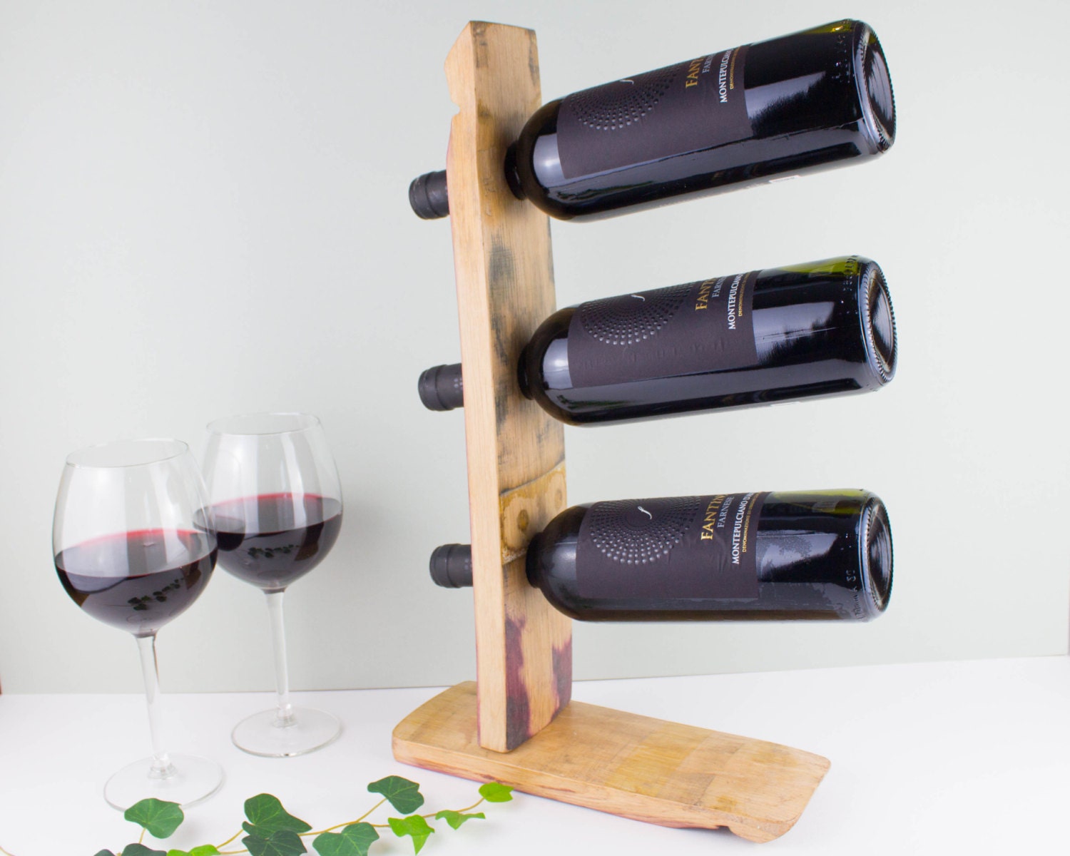 Barrel Stave Wine Rack