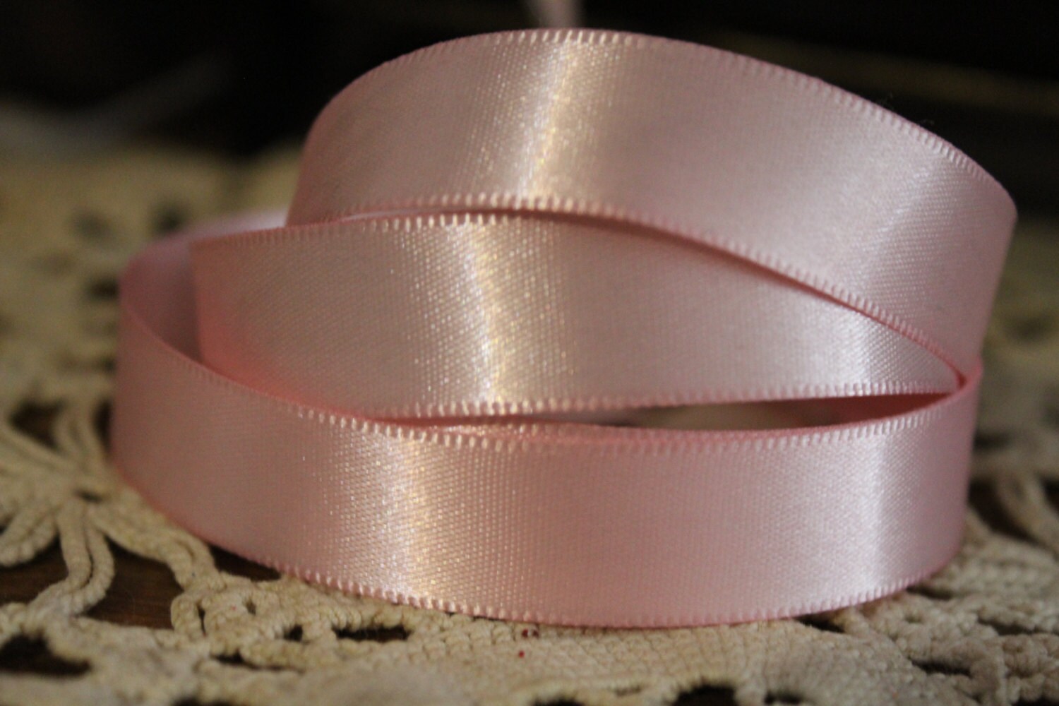 Light Pink Ribbon 5/8