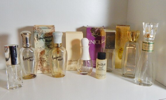 Vintage Perfume Bottles & Boxes Lot Vintage by OffbeatAvenue