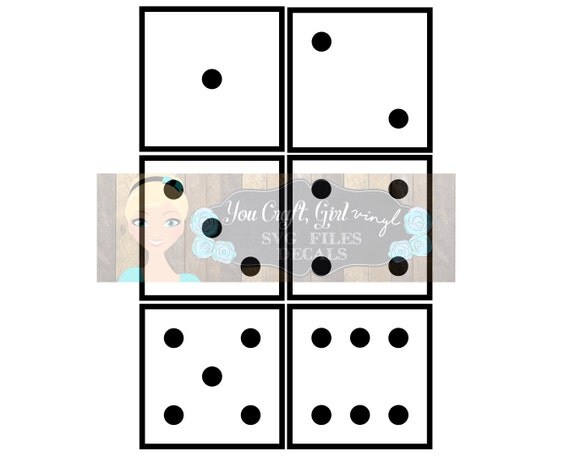 dice svg dxf png pdf zip file commercial use svg digital
