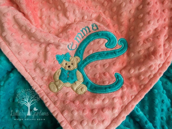 personalized teddy bear for baby girl