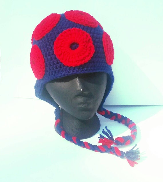 Phish Hat Donut Hat Crochet Hat Phish Fishman by superflyhel