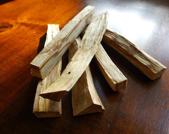 Palo Santo wood, 4 PK, Holy wood, palo santo incense, smudge stick, natural incense, palo santo bundle, meditation, house blessing