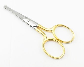 3.75" Safety Scissors Curved Ends Stainless Steel SS12188