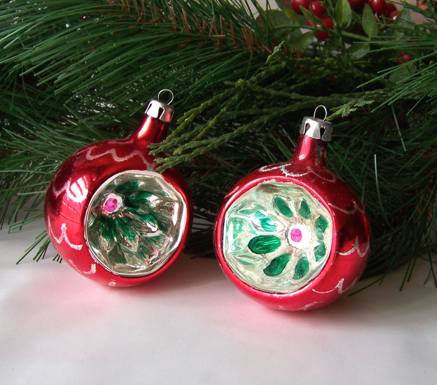 Glass ornaments