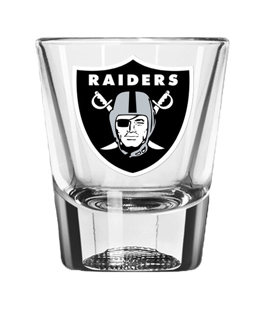 Oakland Raiders Shot Glass Football Gifts for Men Custom