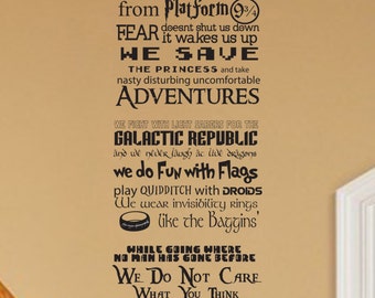 in this house we do geek customizable vinyl wall decal v4 in this house we do geek customizable vinyl wall decal v4