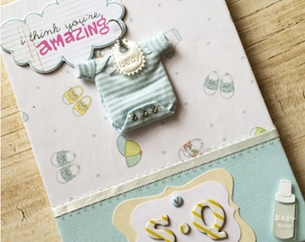 Baby Scrap Book - Accordion Style, Blank