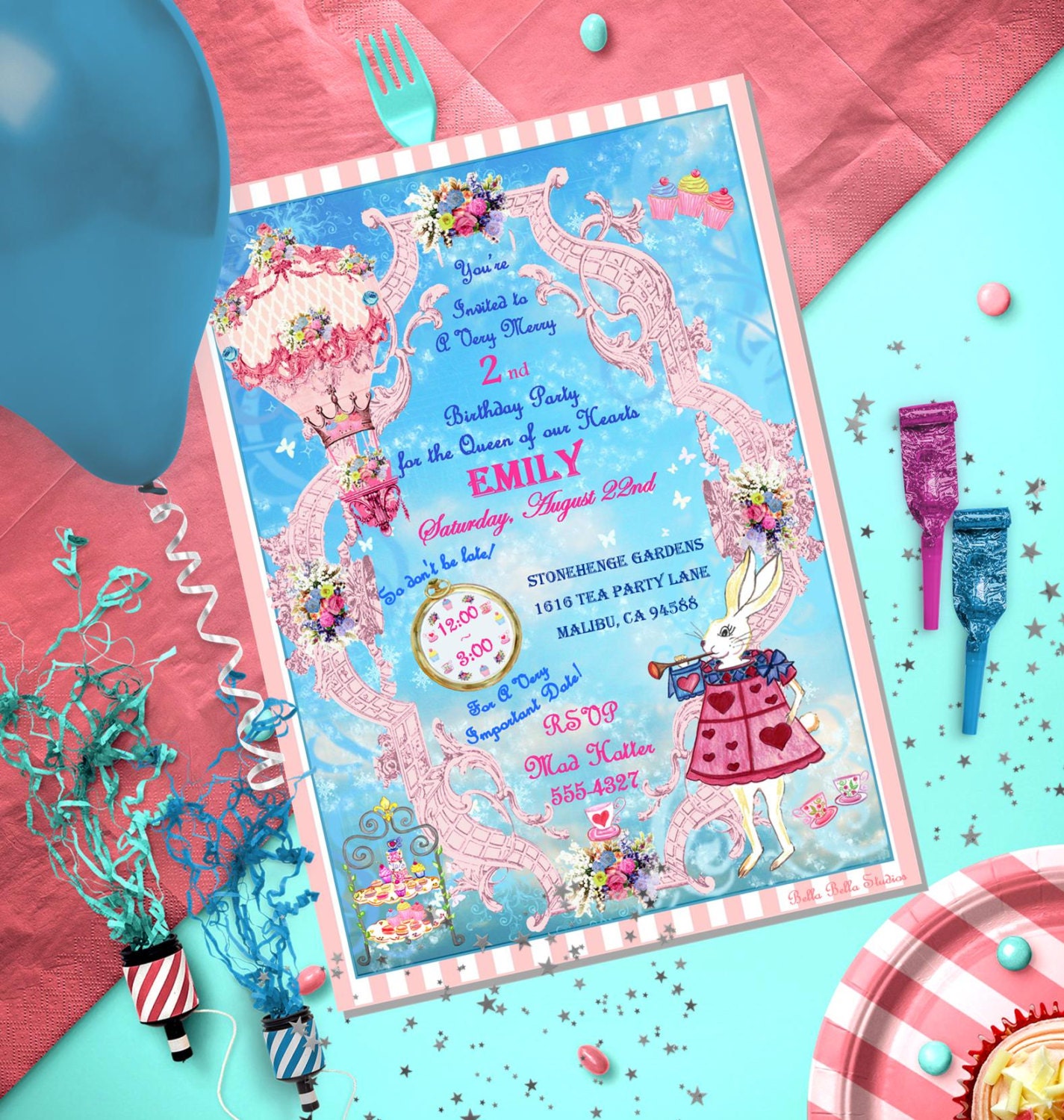 ALICE in WONDERLAND Drink Me TAGS Printable Instant Download
