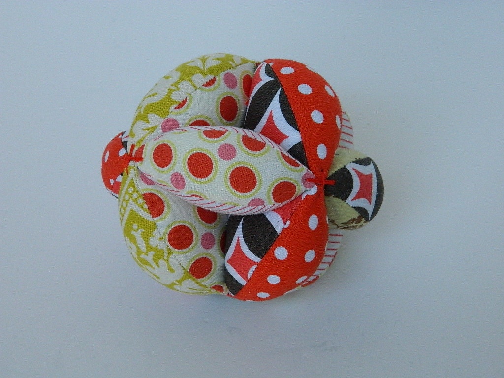 Bright Baby Clutch Ball Grab Ball Montessori Toy by lynnedowns