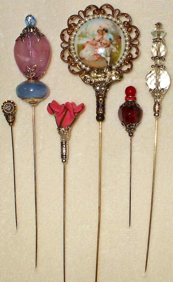antique hat pins