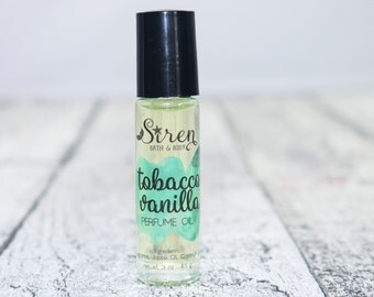 Tobacco Vanilla Perfume Oil . Perfume . Tobacco . Vanilla . Cedar