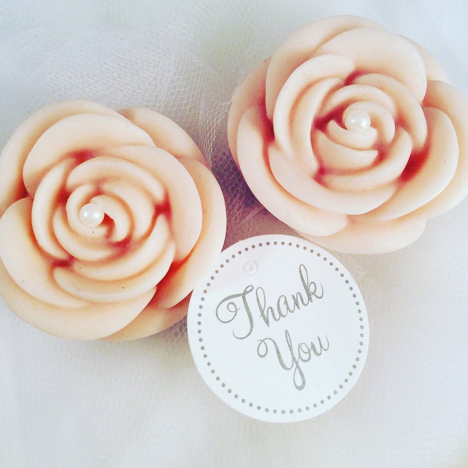 20 Rose Soap Favors / Unique Wedding Favors / Party by MySoapgrams