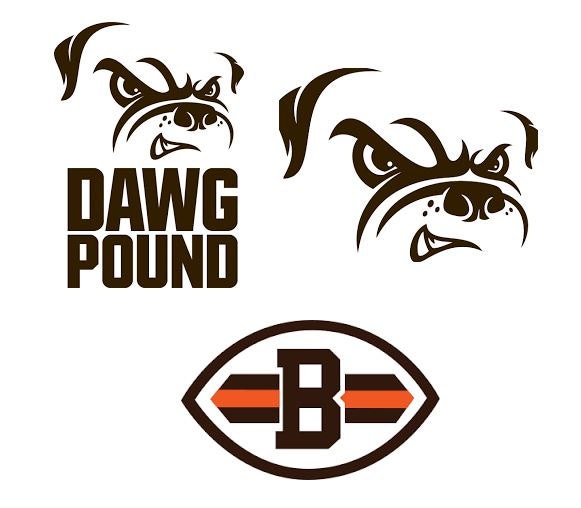 Cleveland Browns Decal/RTIC YETI Car Decal Computer Decal