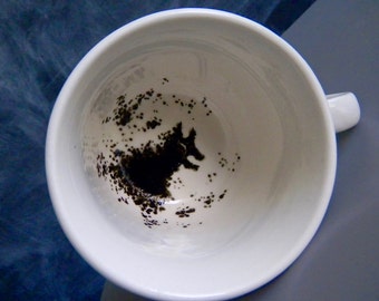 Harry Potter Grim inspired tea cup
