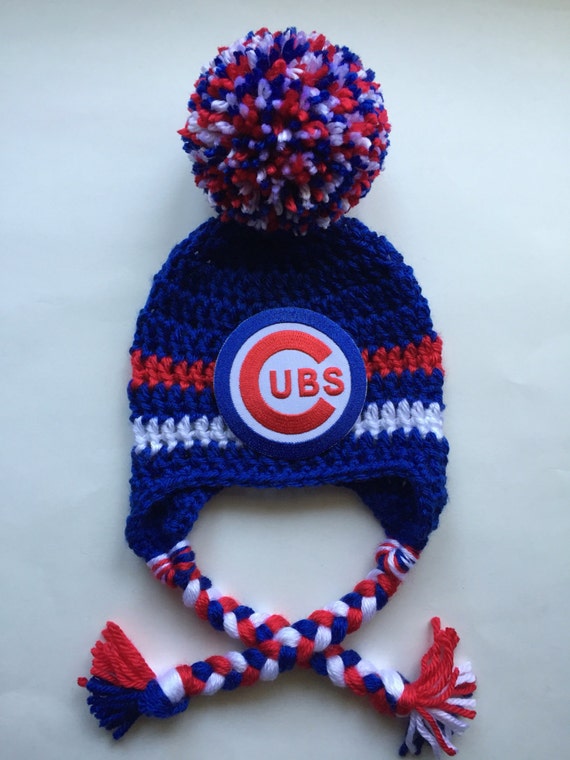 Chicago Cubs infant hat Chicago cubs baby beanie photo prop