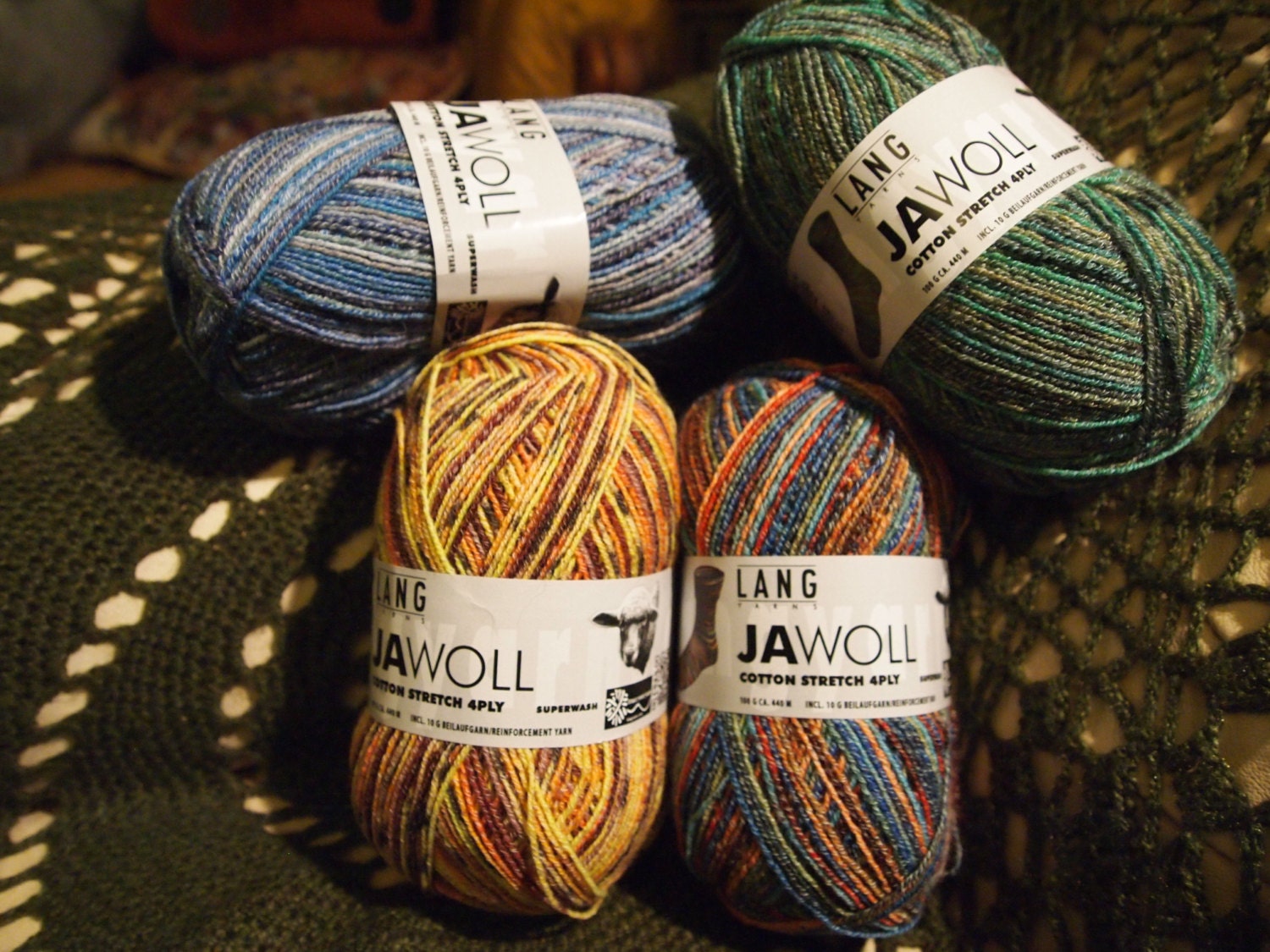 Jawoll Cotton Stretch sock yarn SALE only 10.99 USD