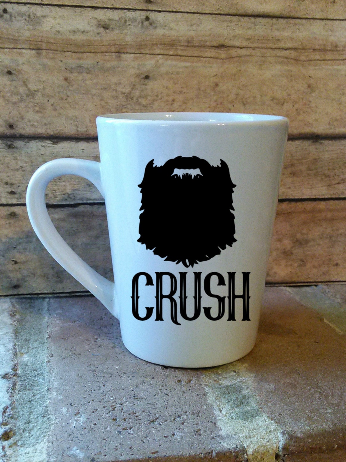 Beard Crush Coffee Mug Beard Coffee Cup Beard Crush Coffee