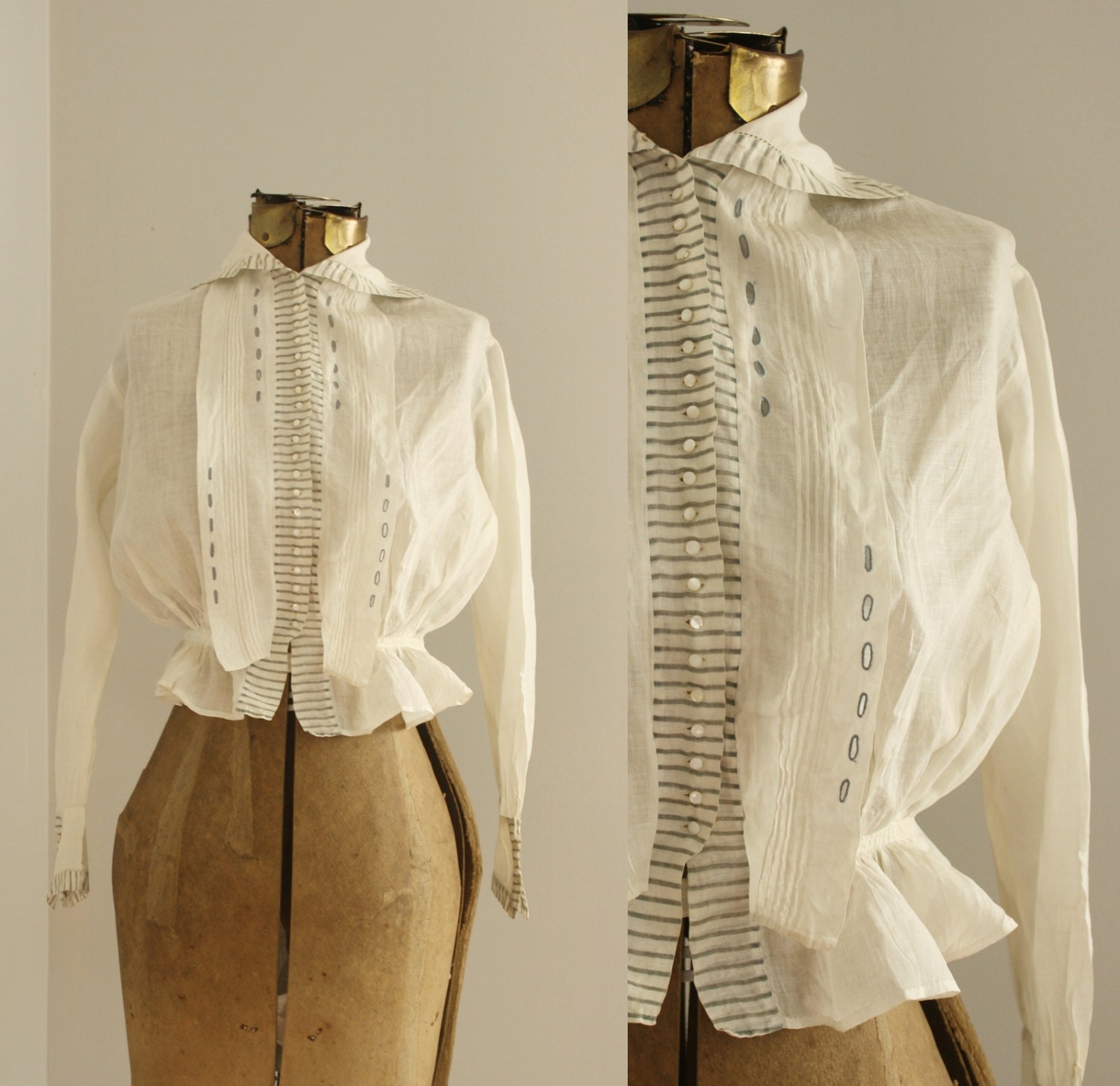 shirtwaist blouse