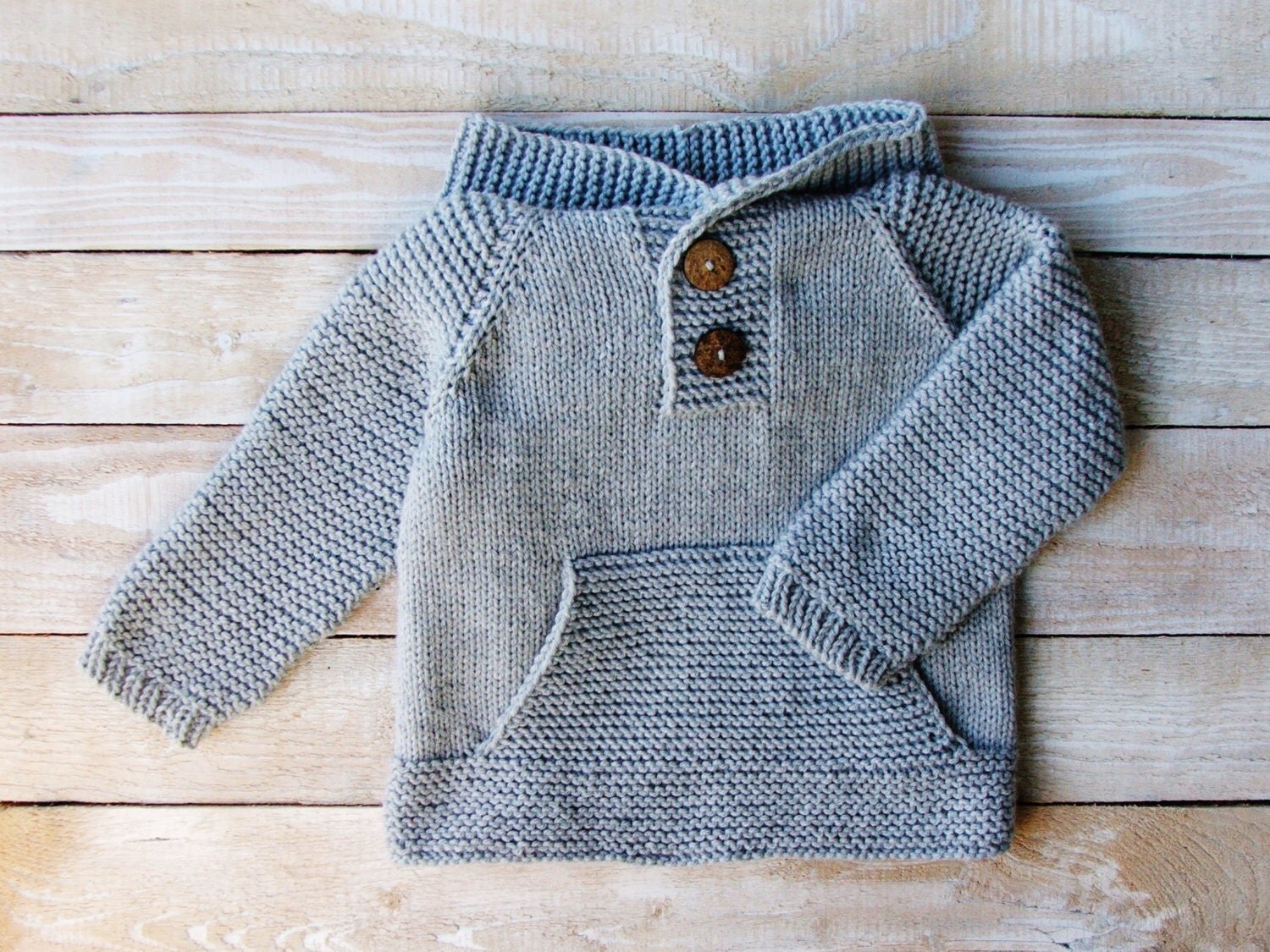 Baby Boy Clothes Toddler Boys Gray Hooded Sweater Size 3T