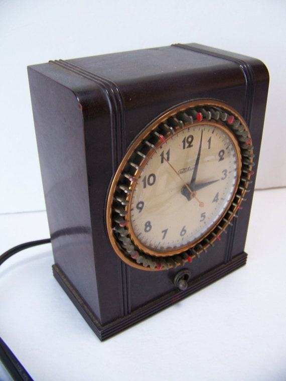 Vintage Telechron Clockantique Working Clockantique Clocks