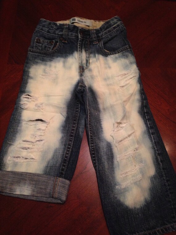 baby boy distressed jeans
