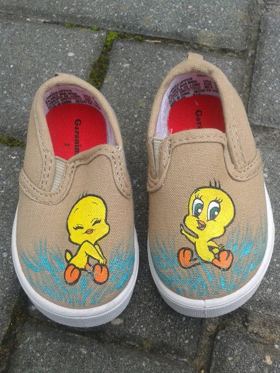 Hand Painted Kids Shoes Toddler Shoes Childrens Canvas