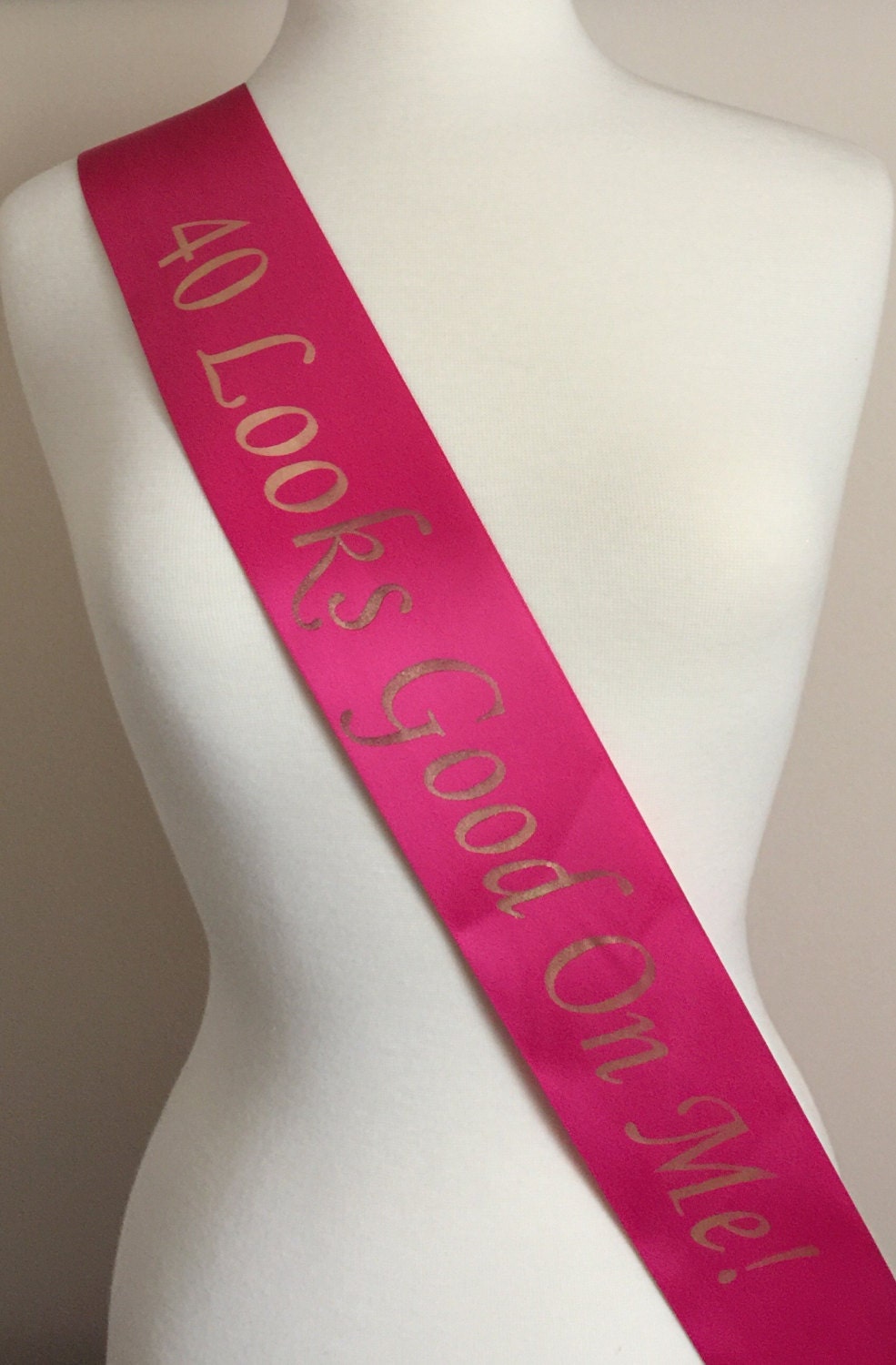 New Birthday Sash Birthday Party Sash Birthday Sash 40th