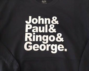 paul ringo john george t shirt