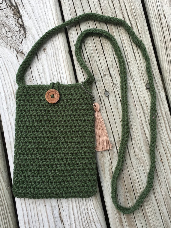 Petite Crochet Purse/Cross Body Bag