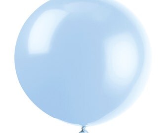 36" Baby Blue Balloons, Giant Balloons, Photo props, Wedding Photo Props, Birthday Photo Props