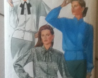 New Look Blouse Pattern 6019 Size: 8-18, Bust 31"-38"