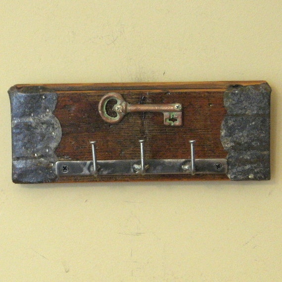metal wall key holder