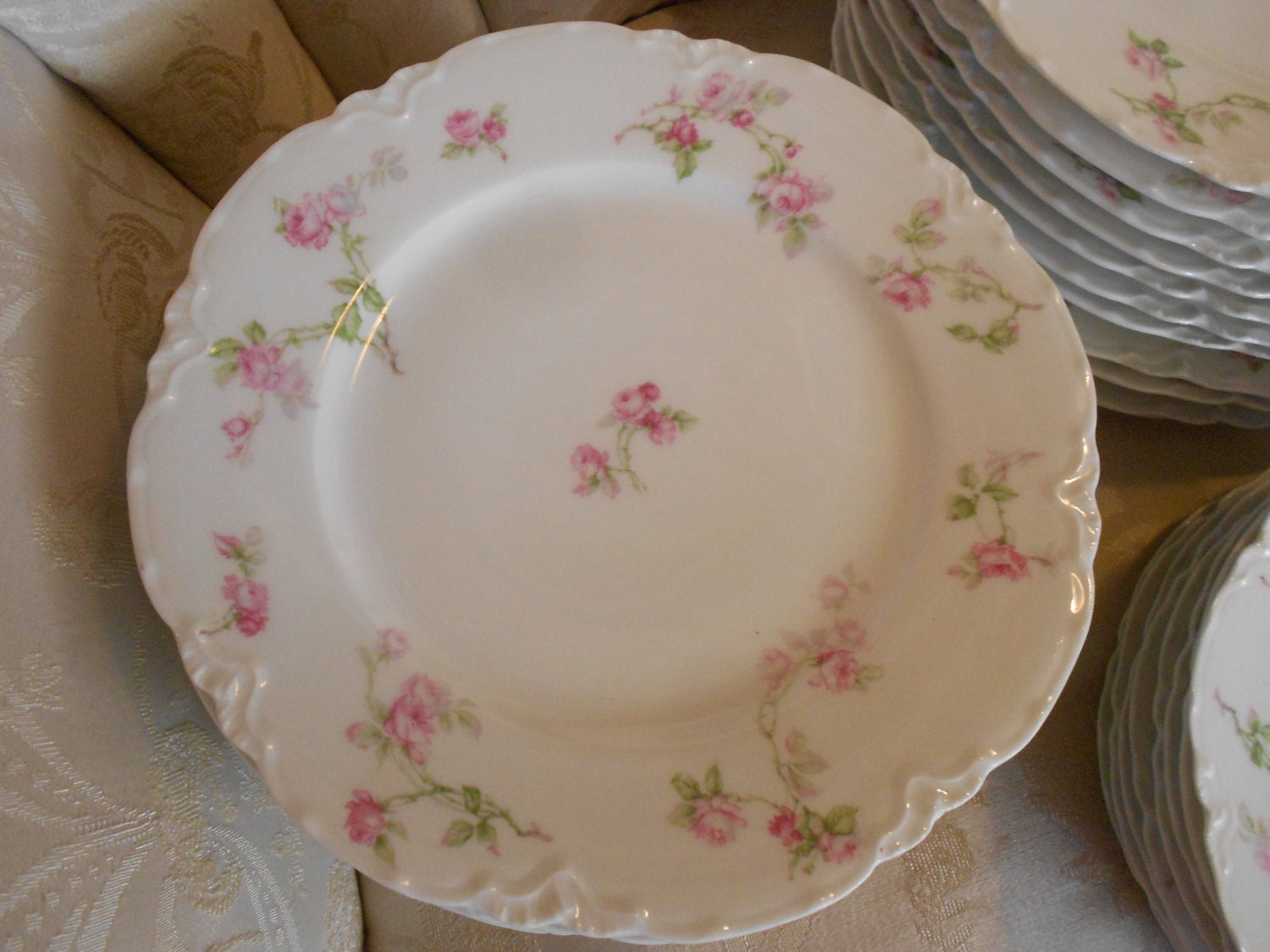shabby chic china dishes haviland limoges france pink spray shabby chic china dishes haviland limoges france pink spray