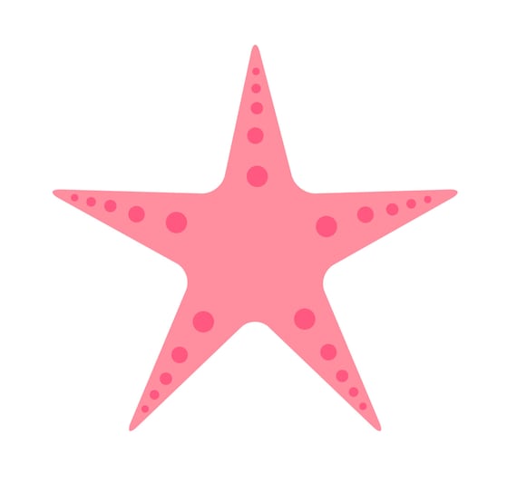 Download SVG Starfish Cuttable File INSTANT DOWNLOAD for use with