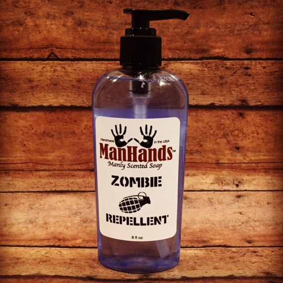 Zombie Repellent Liquid Scented Soap 8oz.