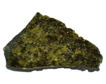 Chrysolite Peridot Specimen Slice Mongolia