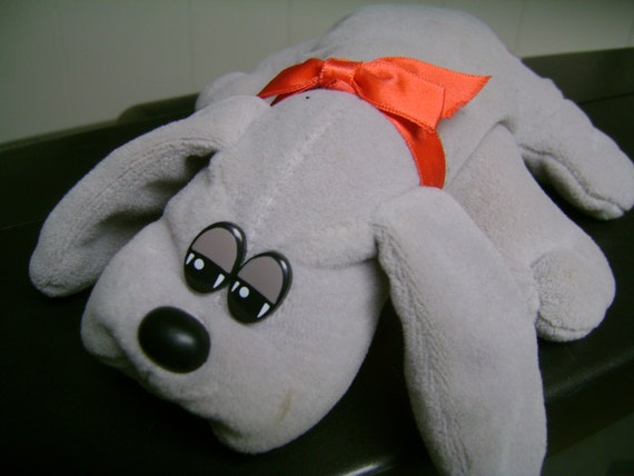 vintage stuffed animal dog