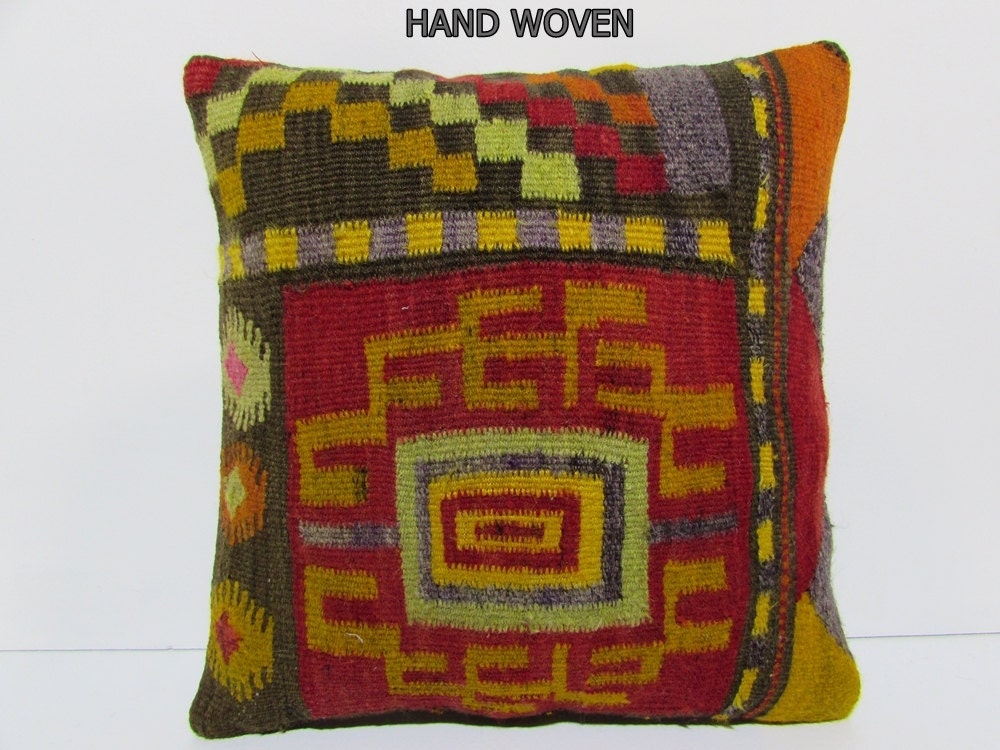decorative pillow 18x18 extra large cushion handmade pillow