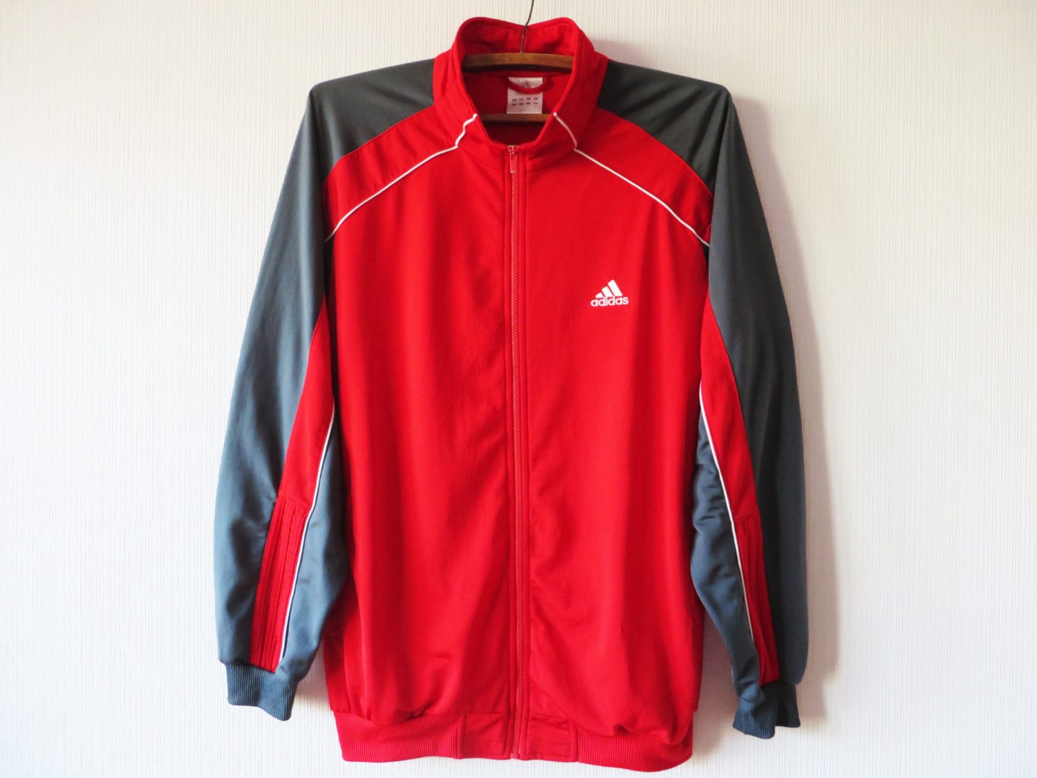 red adidas jacket kids